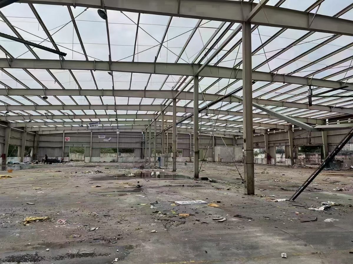 宽48.5米*长152.5米*高7.5米二手钢结构-2