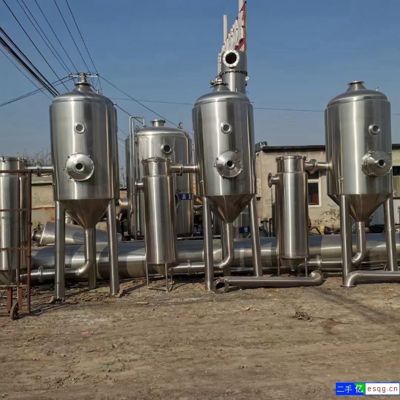 便宜出售，三效三吨浓缩蒸发器-2