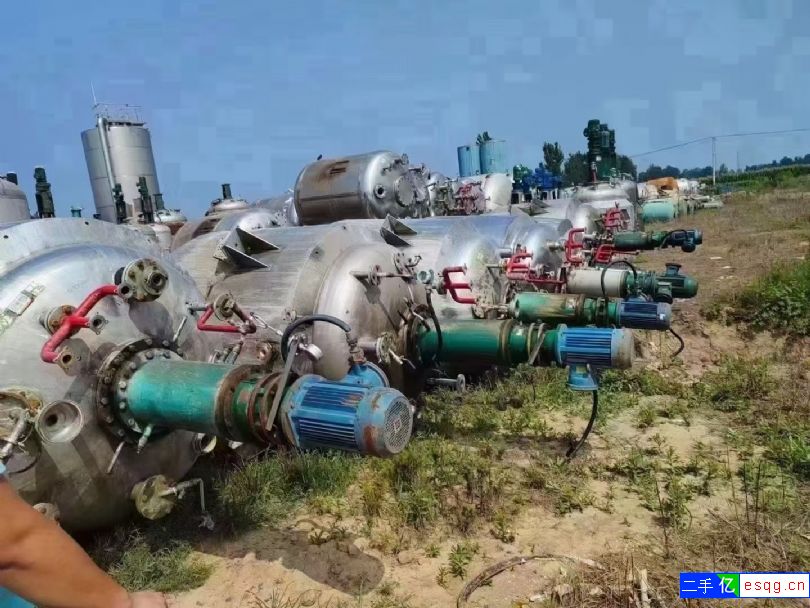 便宜出售   内外抛光316L材质不锈钢反应釜-2