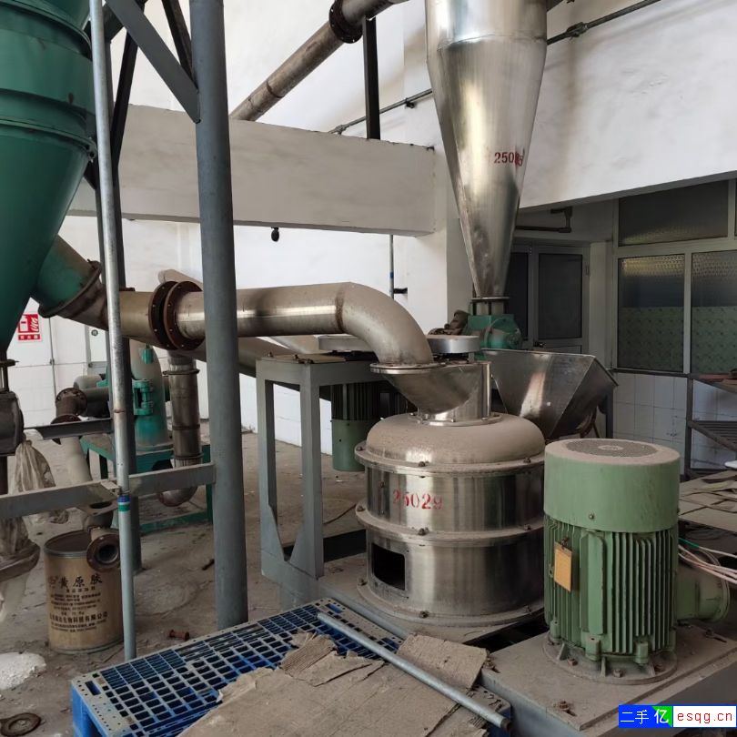 便宜出售  60型气流涡轮粉碎机一套-2