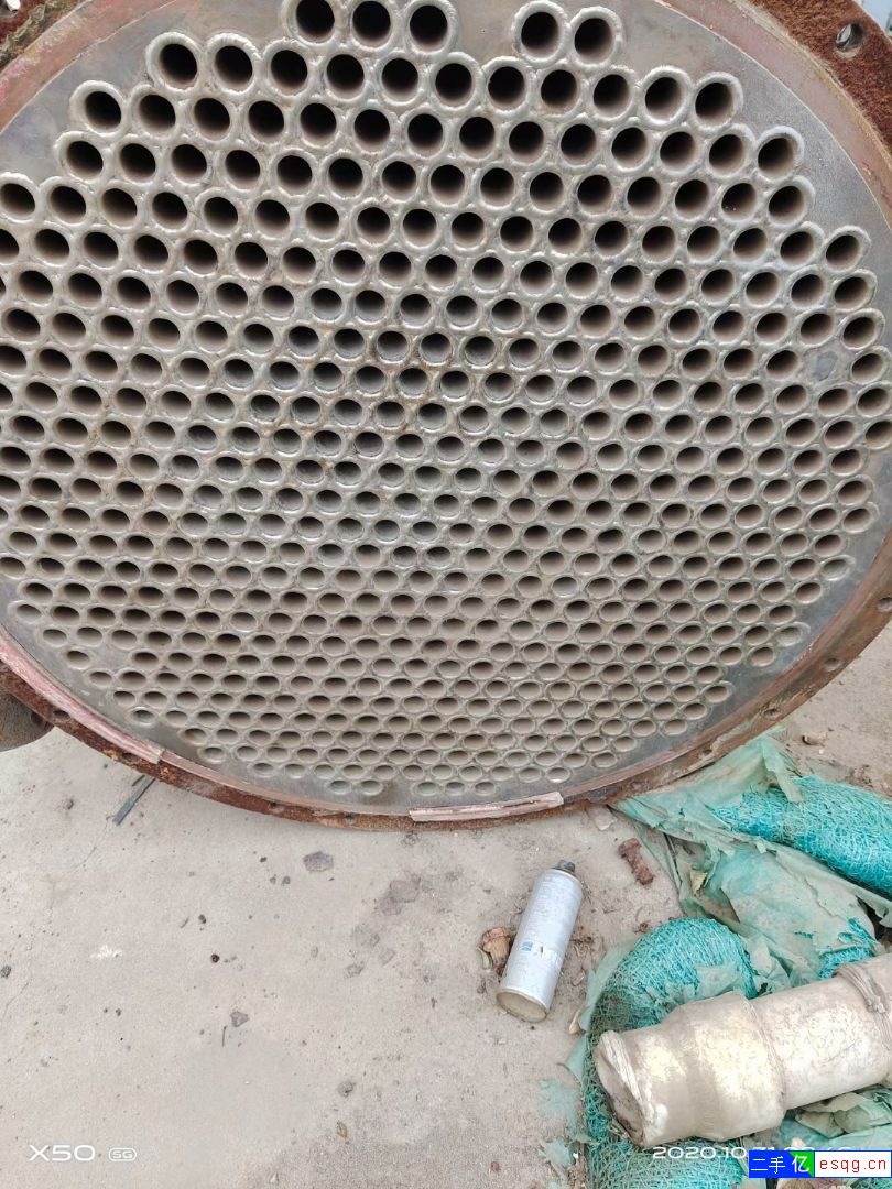 便宜出售  235平方钛材列管冷凝器-2