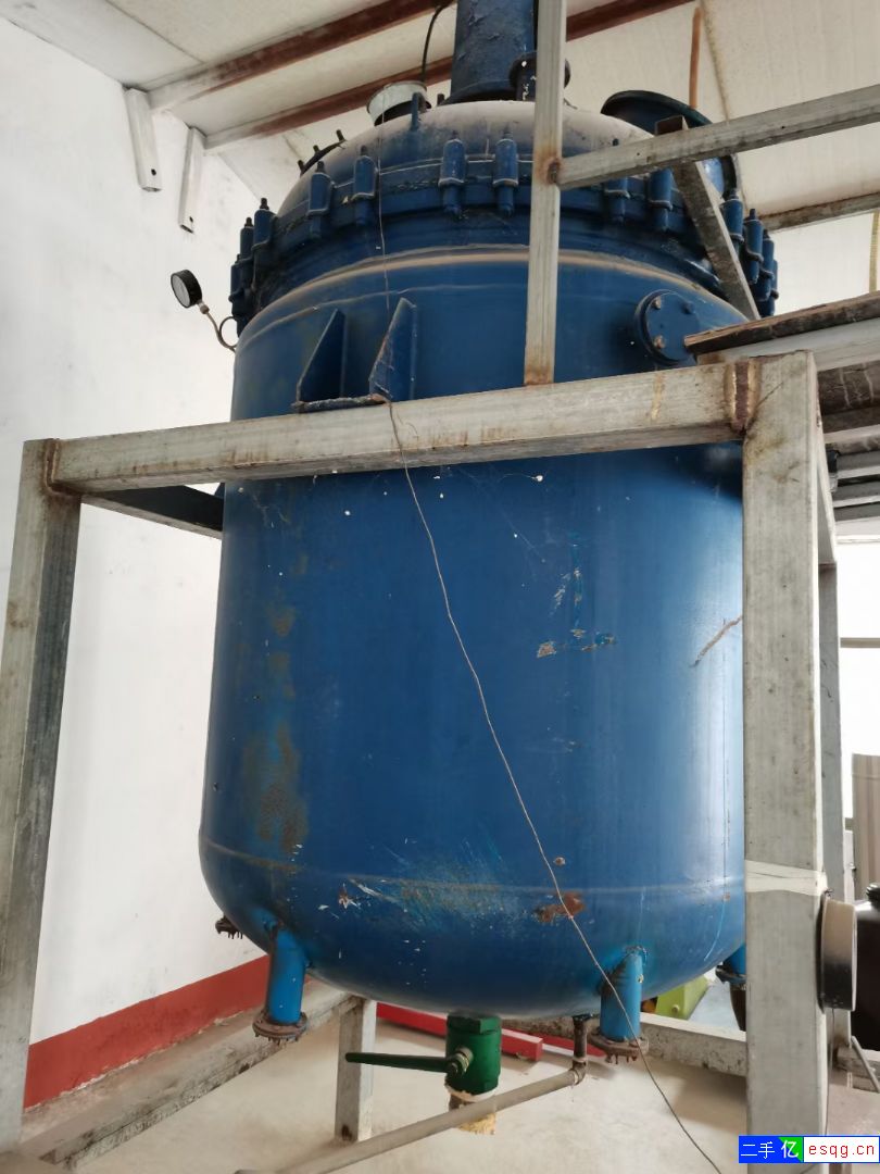 便宜出售   2立方搪瓷反应釜，需要的联系-1