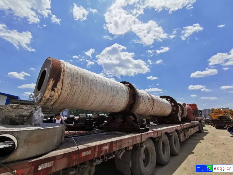 1米直径10米长的内衬不锈钢的滚筒干燥机一台-1