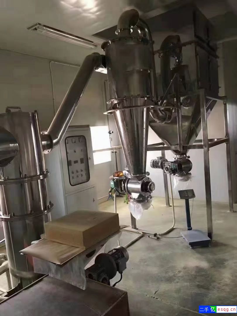 高配置LZQS-400型气流粉碎机一套，可粉碎物料-1