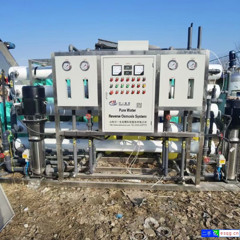 山东川一4吨，6吨双级水处理反渗透，配套EDI，2-1