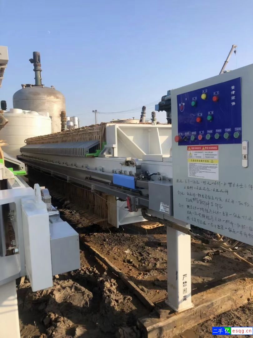 出售   景津250平方压滤机，19年10月出厂 -1