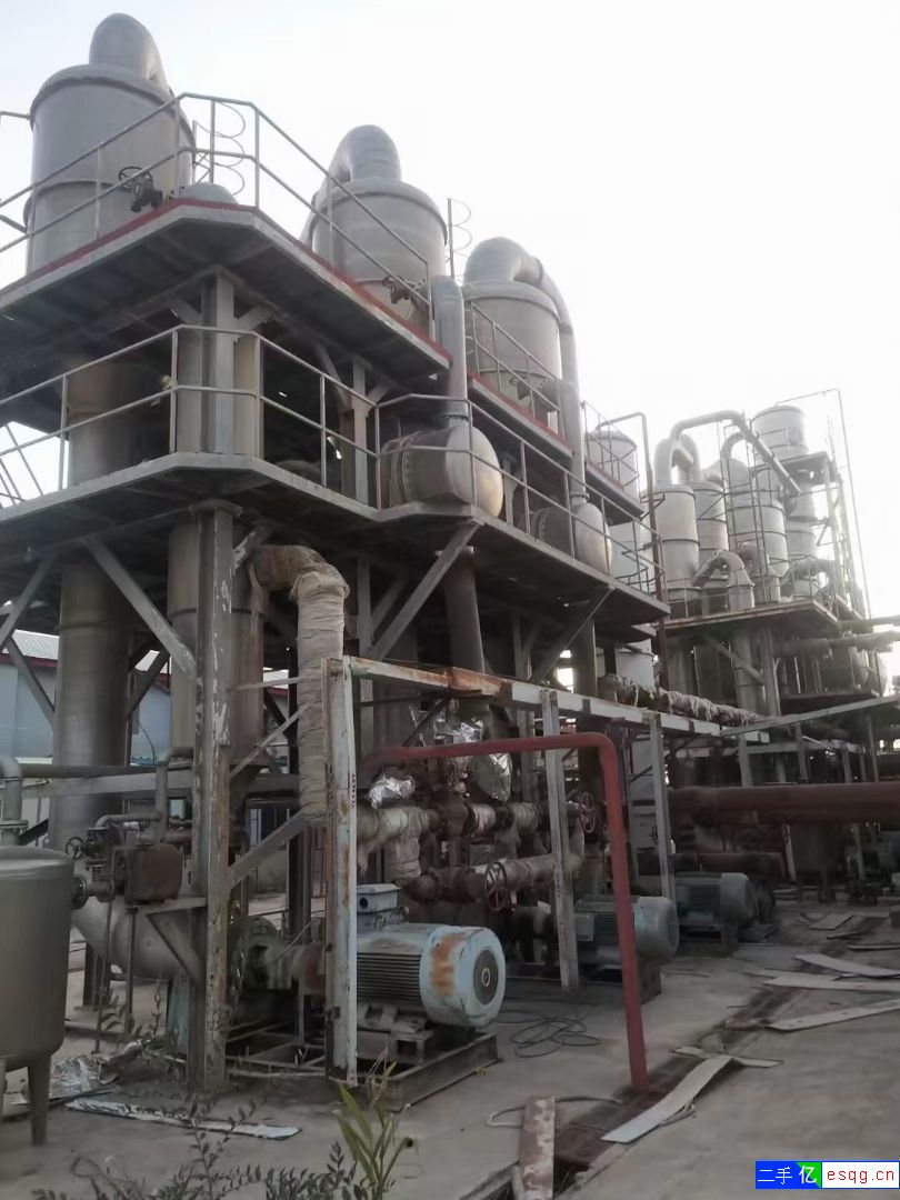 出售强制循环蒸发器4套正在拆除，蒸发量36吨/18-2