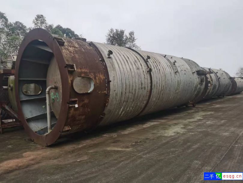 便宜出售 160立方发酵罐8台，进口莱宁电机减速机-1