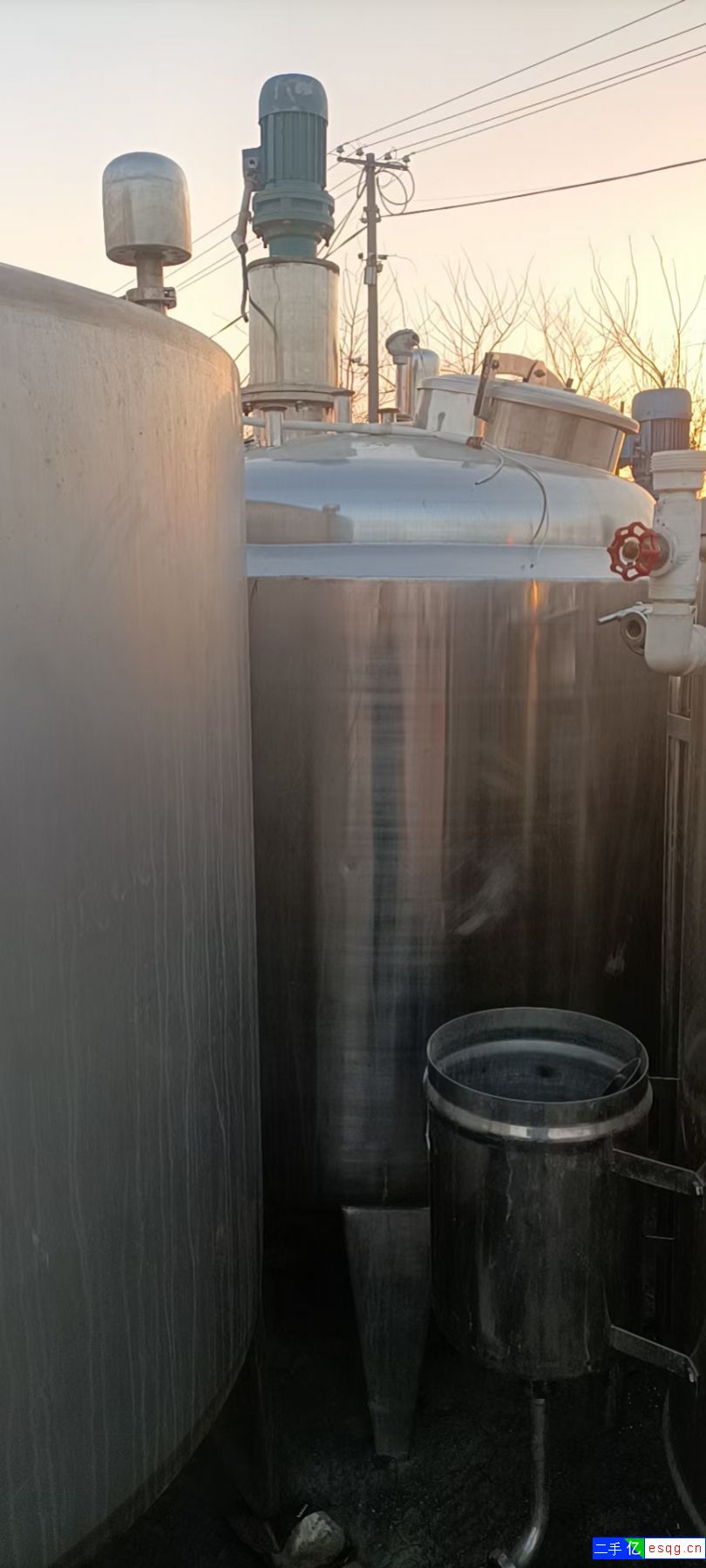 低价出售  316L搅拌罐现货低价转让  厚度5个-1