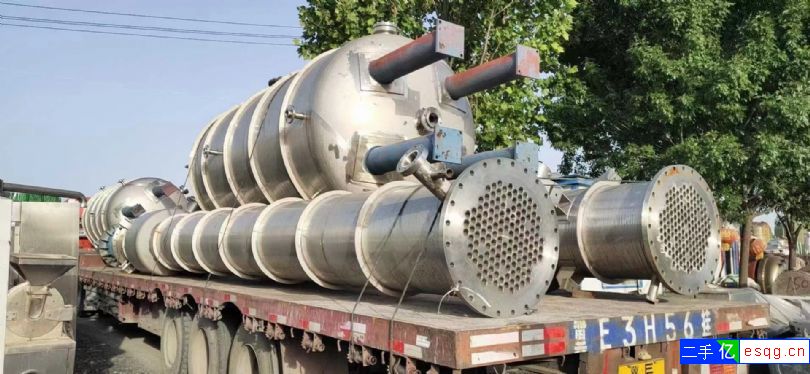 低价处理     双效5吨降膜蒸发器 全新未用，材-2