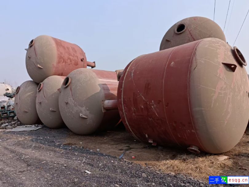 35立方立式衬塑压力储罐多台出售-2