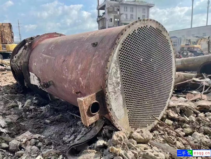 钛材500平方冷凝器，钛材720平方冷凝器，无缝2-1