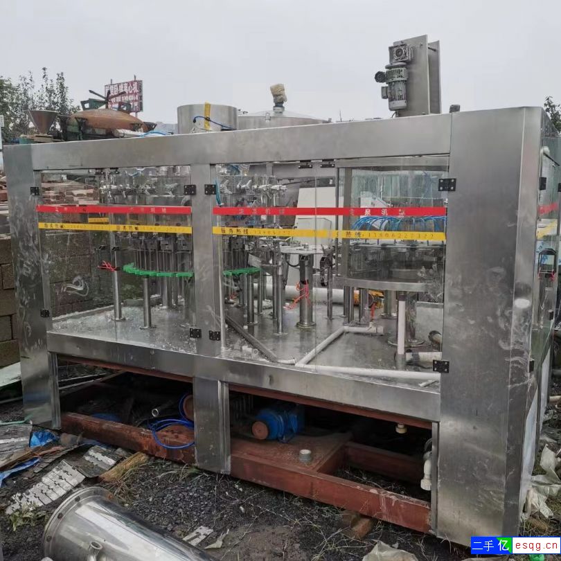 出售24头含气灌装机，12头矿泉水灌装机，一吹六全-2