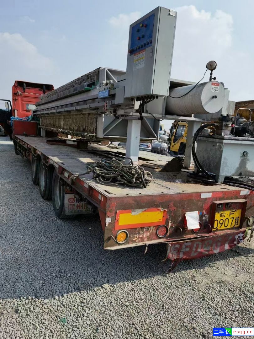 出售新到2台景津250平方自动压滤机，基本全新-2