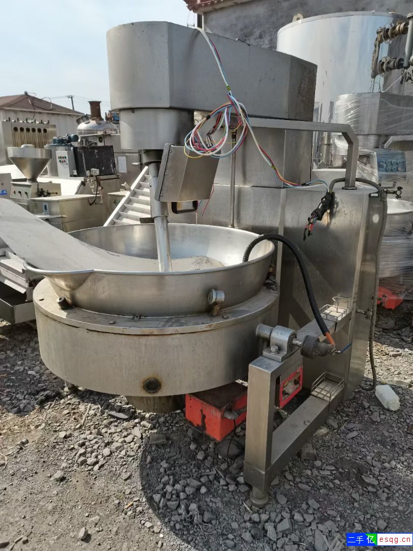 出售6台龙江500燃气高粘度搅拌夹层锅，需要的联系-2