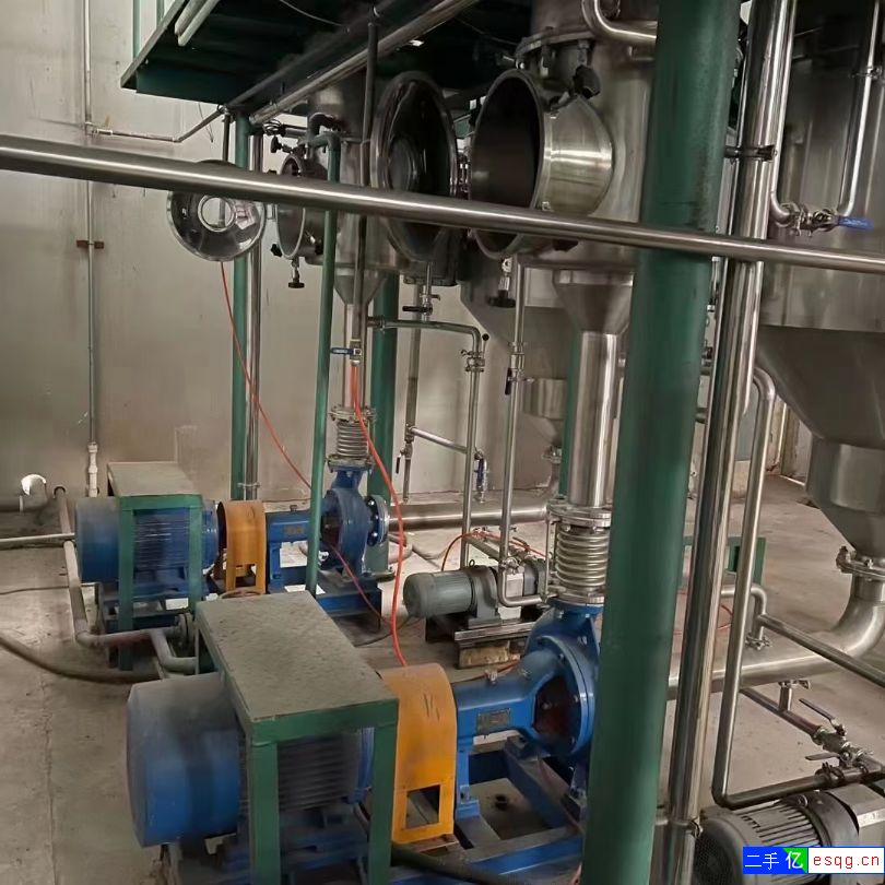 便宜出售  3吨强制循环双效蒸发器一套-1