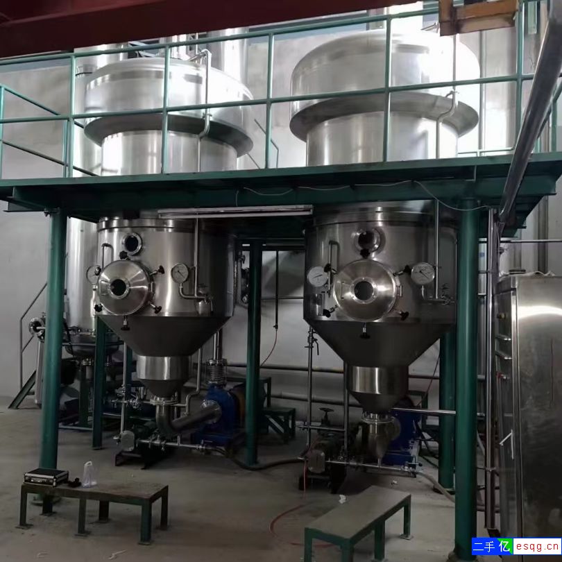 便宜出售  3吨强制循环双效蒸发器一套-2