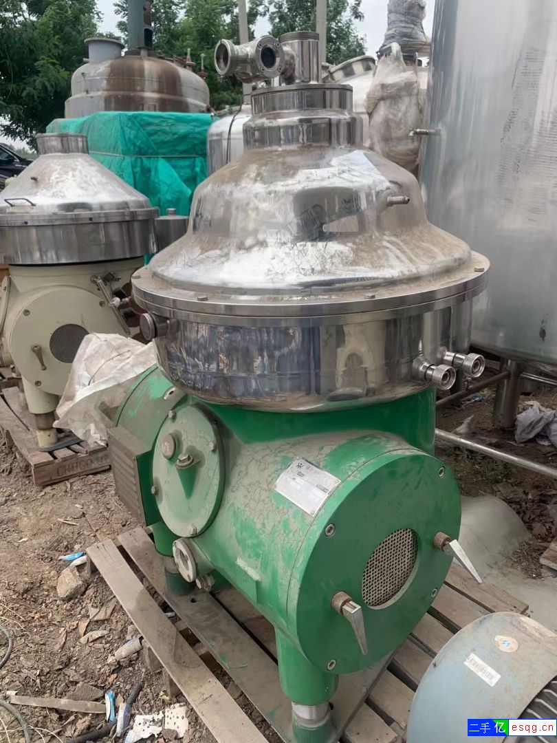 巨能产DHN500型碟式分离机2台，DHPJL50-1