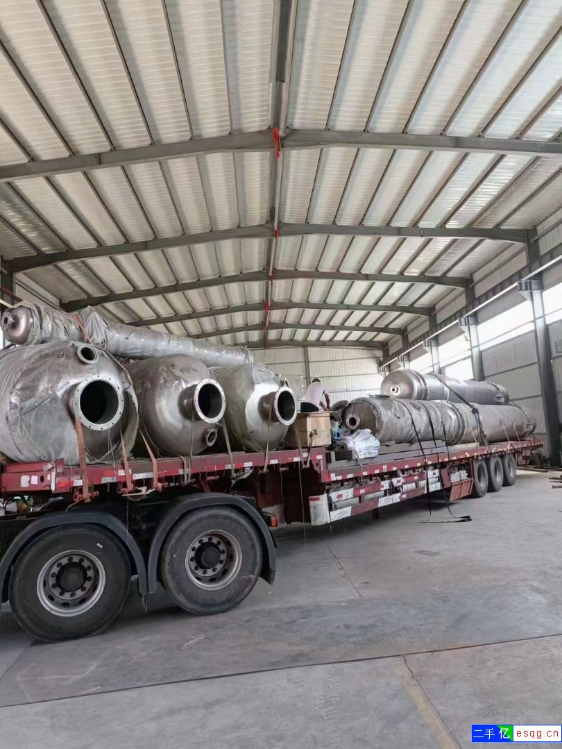 出售全新10吨全钛材三校蒸发器，全新钛泵，钛管道，-1