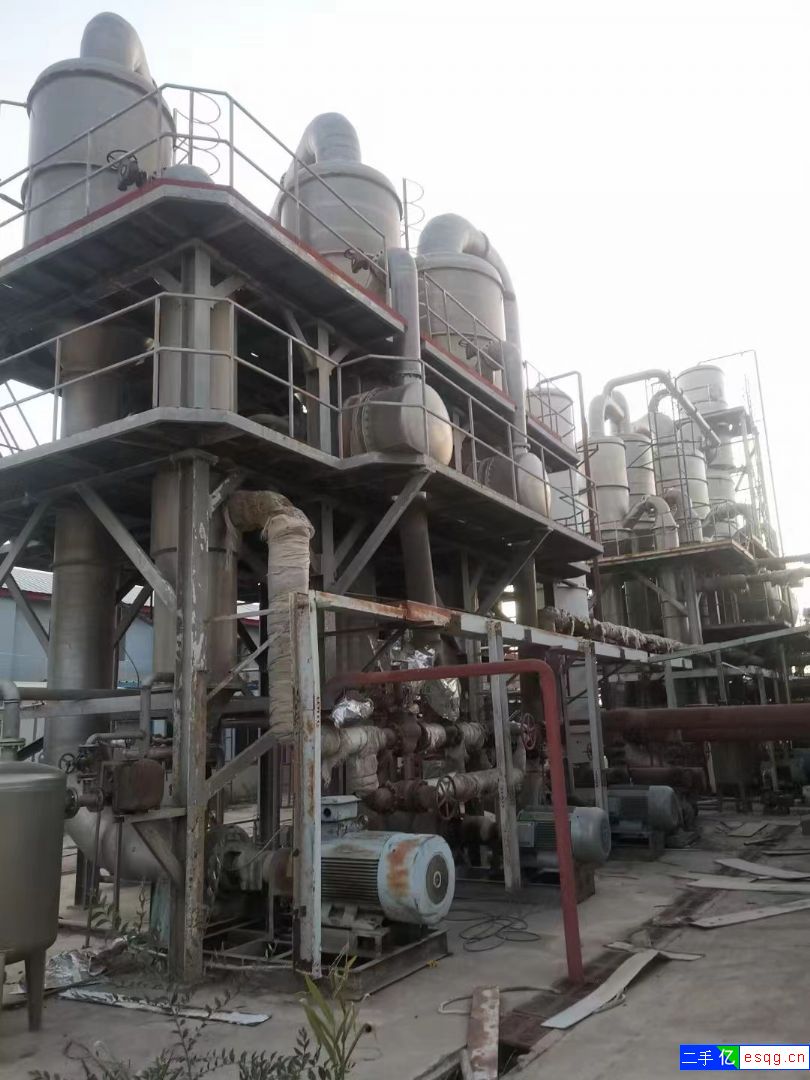 上海神农强制循环多效蒸发器多台现货，15吨，18吨-2