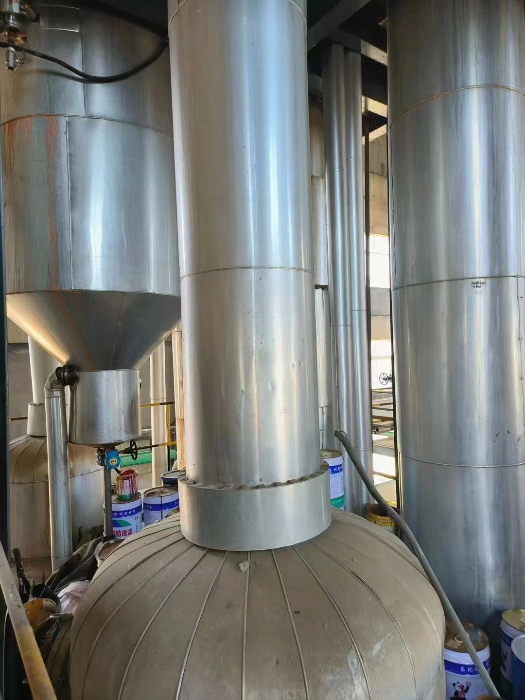 二手三效5吨强制循环蒸发器 加热蒸发速度快-1