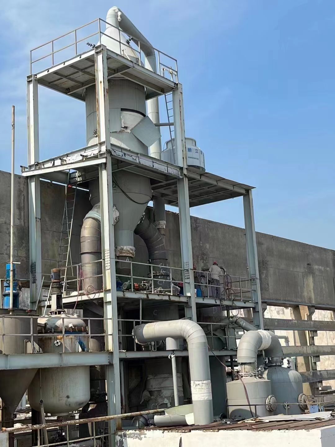 二手8吨钛材MVR蒸发器 加热蒸发速度快 钛材反-1