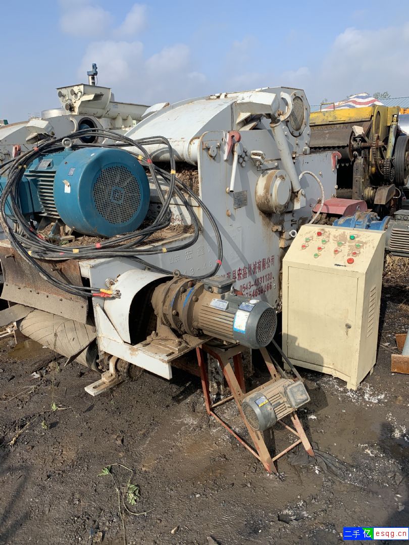 闲置二手216木材破碎机出售-1