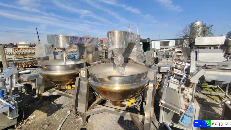 出售行星搅拌夹层锅，全自动电加热行星炒锅，多台代售-1