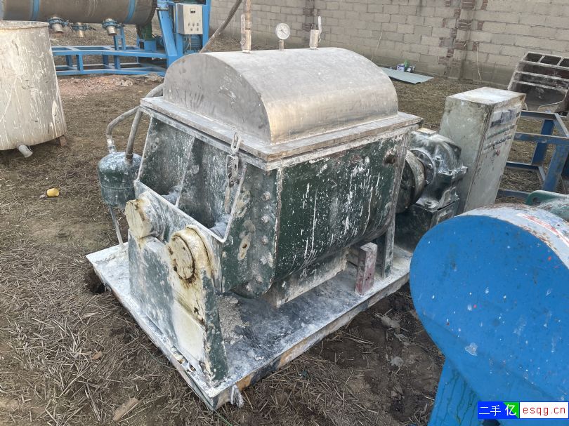 出售二手300升真空捏合机 如皋电加热捏合机 不锈-2