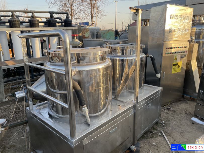 出售二手250升真空乳化机-1