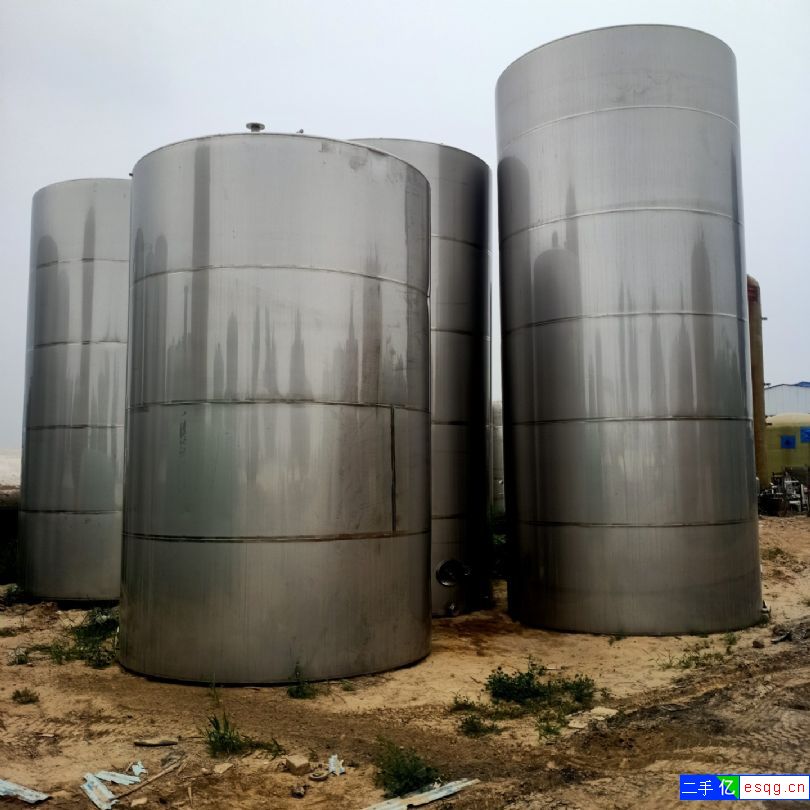 出售二手不锈钢储罐，二手50立方不锈钢储罐，红酒储-1