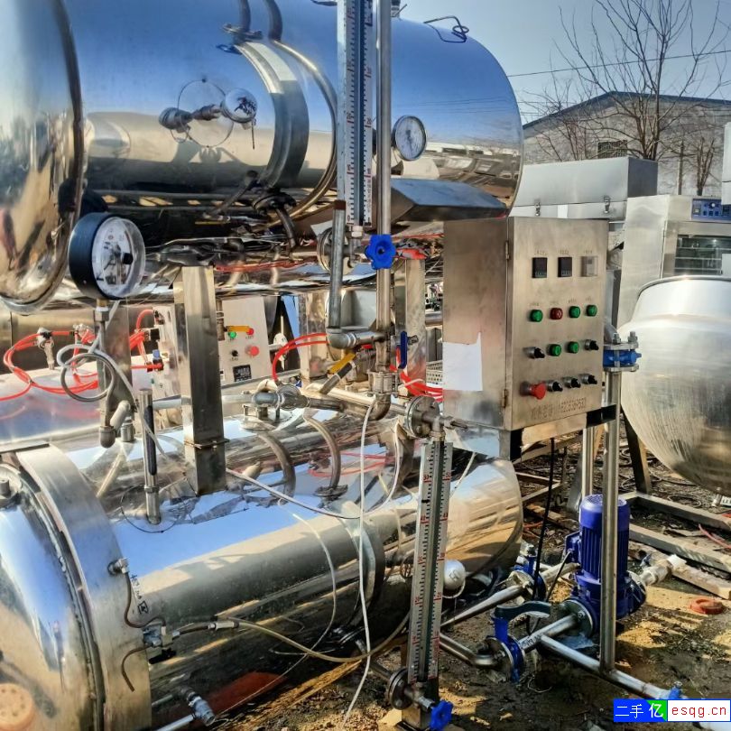 转让9成新食品杀菌锅，电加热杀菌锅，双层水浴式杀菌-2