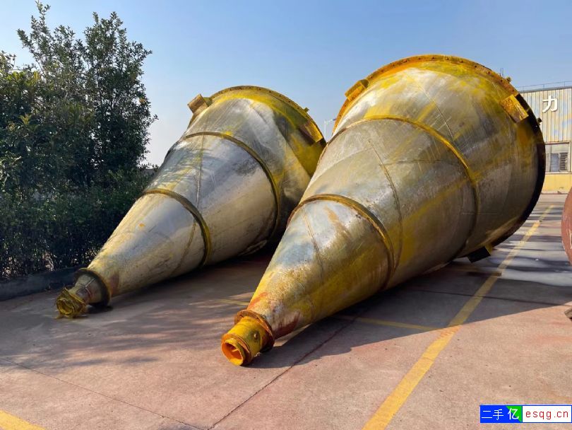 二手锥形混合机，二手6立方不锈钢双螺旋锥形混合机-1