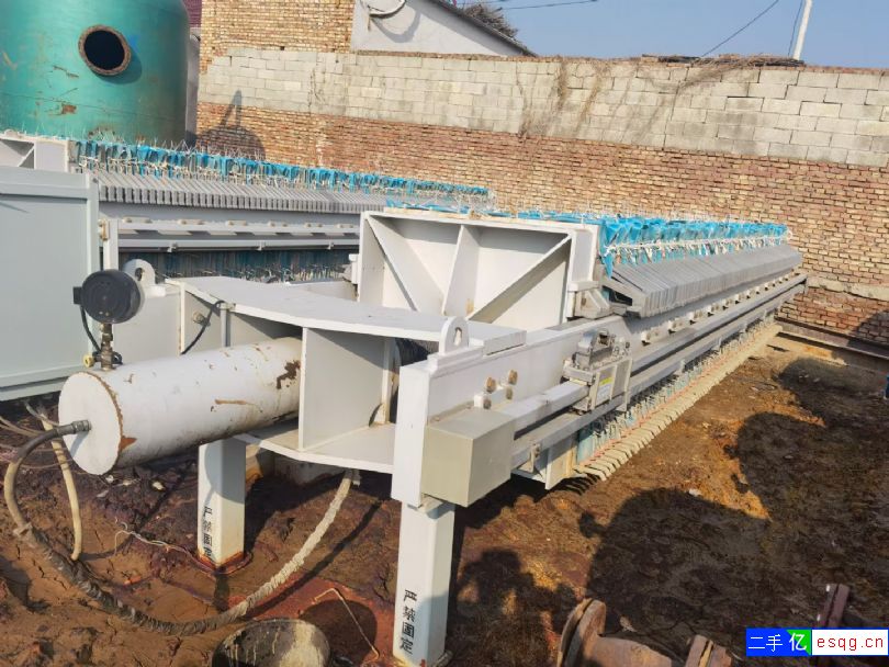 二手压滤机，二手150平方景津压滤机，厢式压滤机，-2