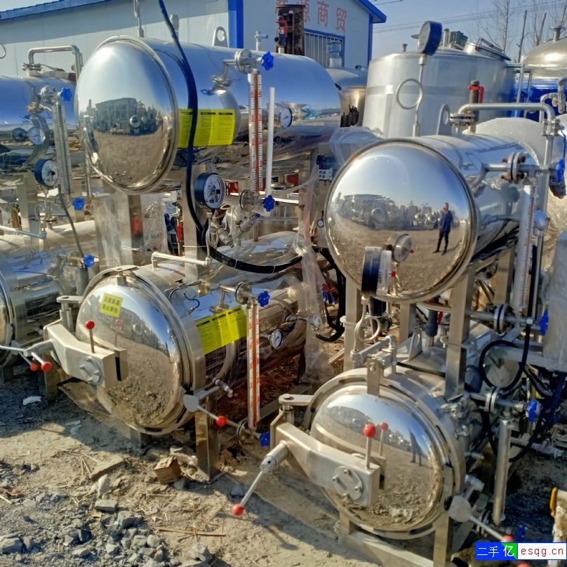 转让9成新不锈钢杀菌锅，0.57立方电加热不锈钢食-2