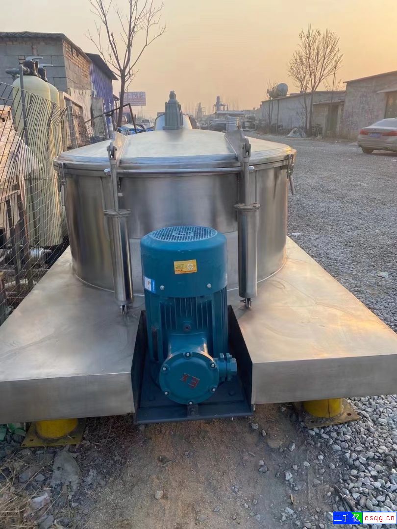 出售二手全新未用1250吊带离心机，不锈钢吊带离心-2