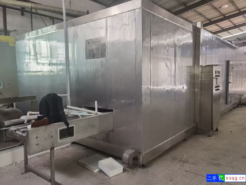 出售二手一吨双螺旋速冻机，食品速冻机-1