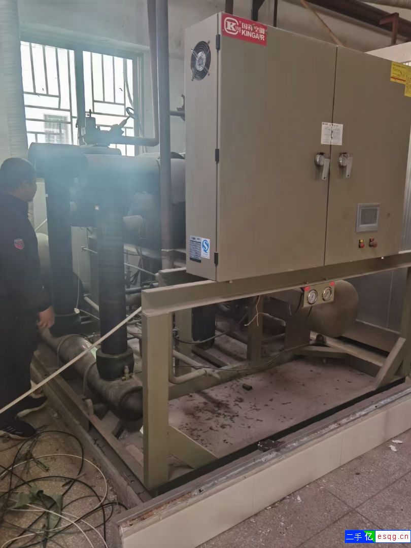 出售二手一吨双螺旋速冻机，食品速冻机-2