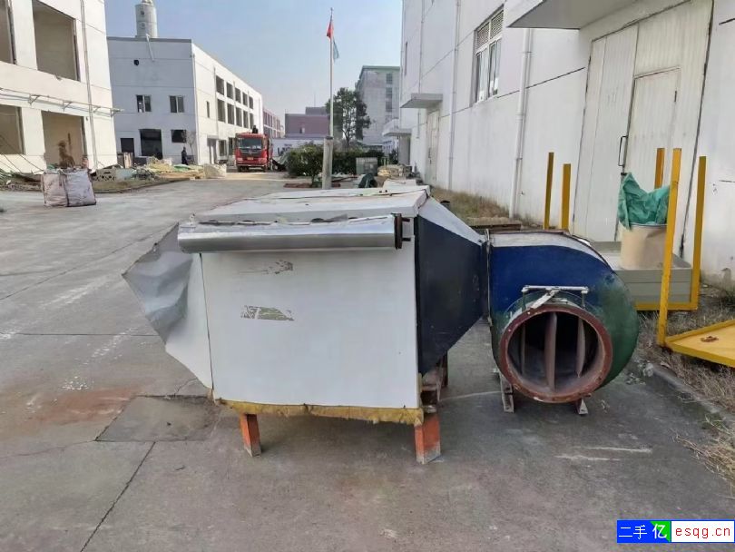 低价出售二手不锈钢流化床，0.75X7.5米半不锈-2