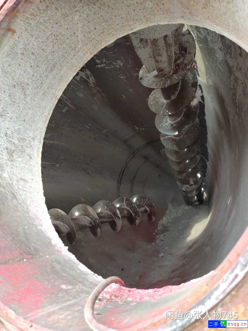 出售二手锥形混合机，二手3立方不锈钢双螺旋锥形混合-1