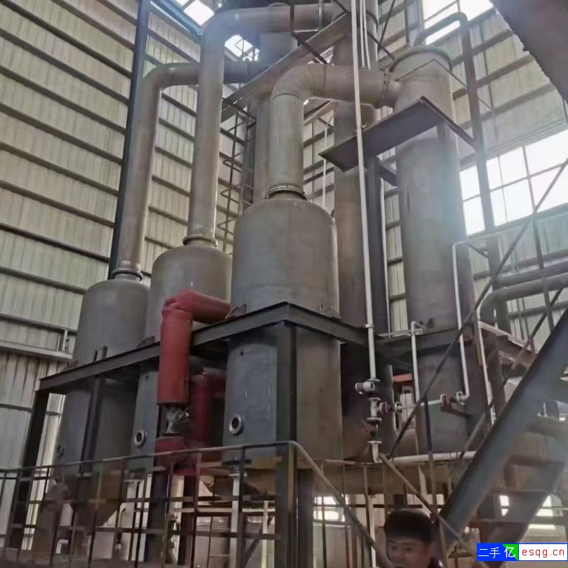 出售二手纯钛高配3效10吨蒸发器！-2