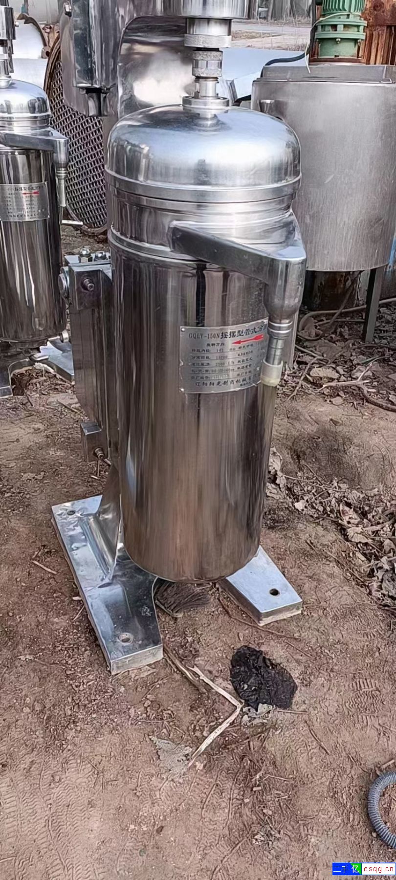 出售二手管式分离机，二手150摇摆型分离机-2