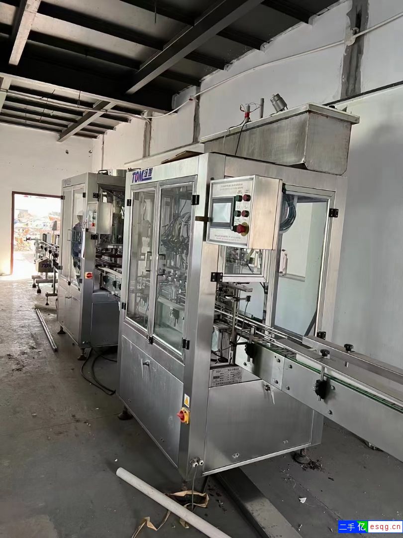 出售直线灌装机一套9成新-1