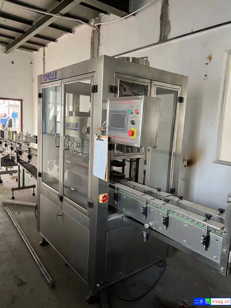 出售直线灌装机一套9成新-2