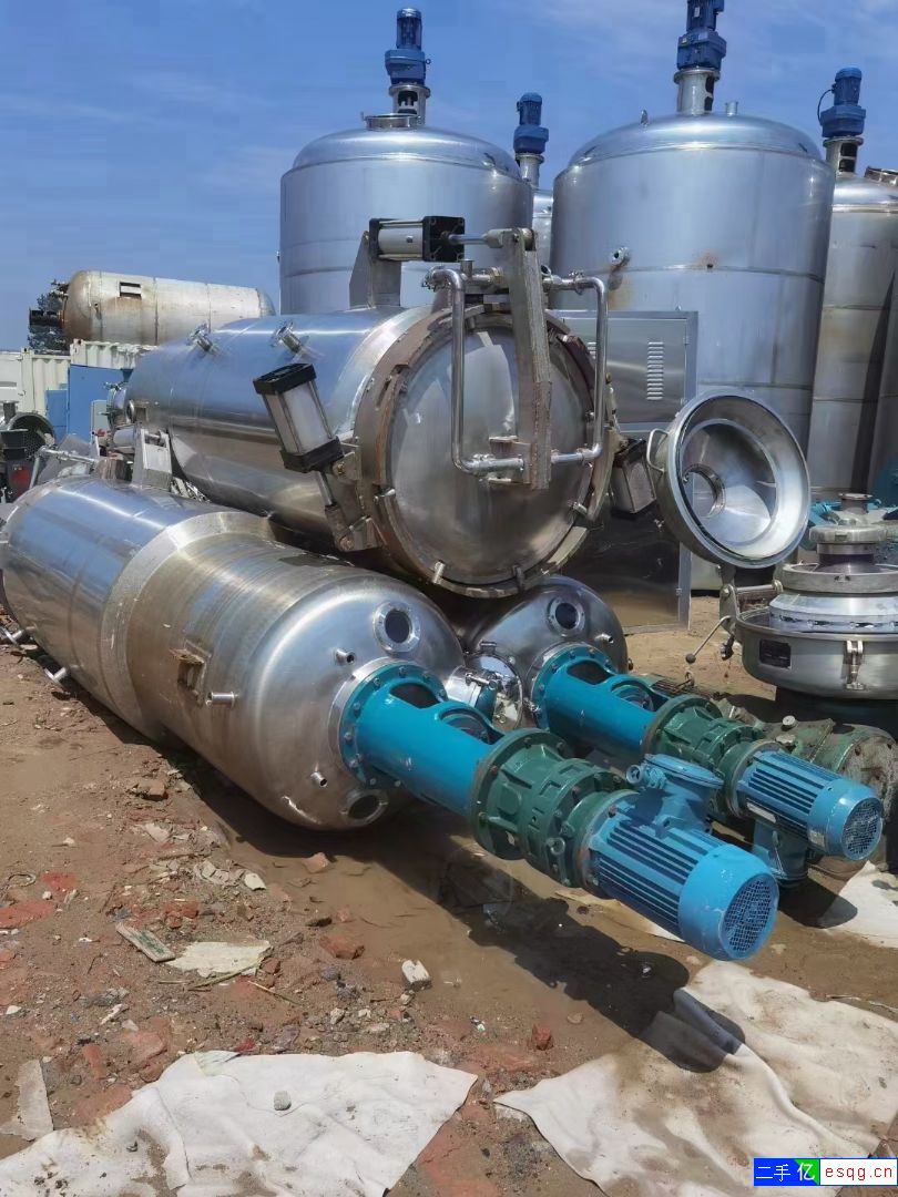 二手不锈钢醇沉罐，3立方不锈钢醇沉罐-2