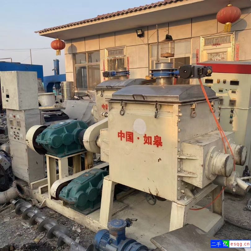 二手真空捏合机，二手200升电加热真空捏合机，不锈-1