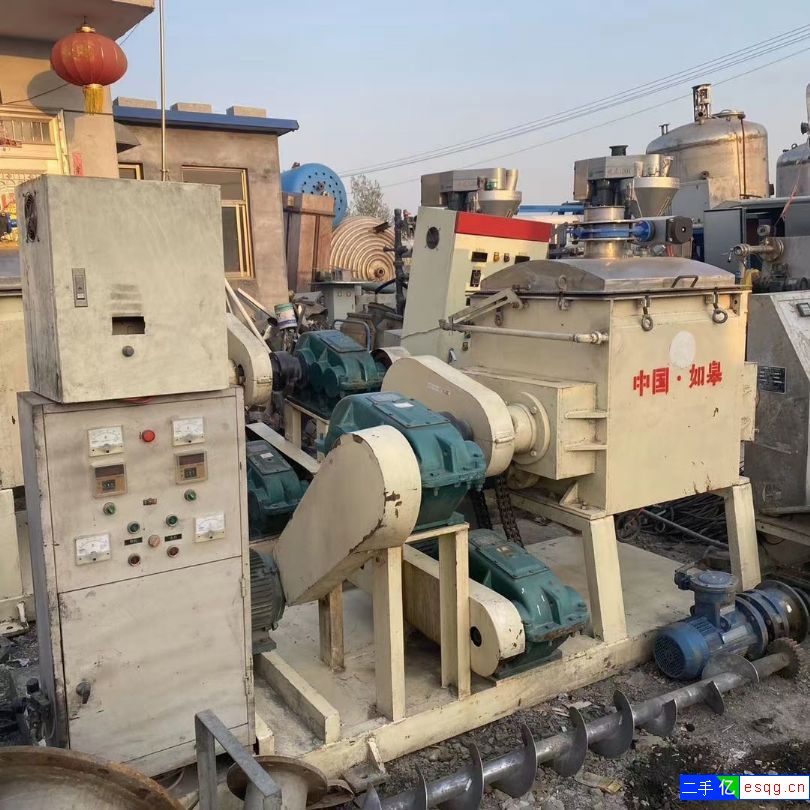 二手真空捏合机，二手200升电加热真空捏合机，不锈-2