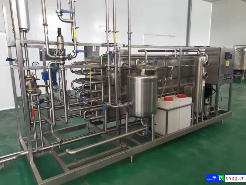 出售二手管式杀菌机，二手5吨管式杀菌机一套-1