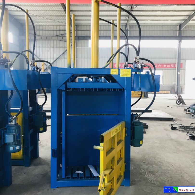 卧式打包机厂家 固废垃圾卧式液压打包机 全自动塑料-1
