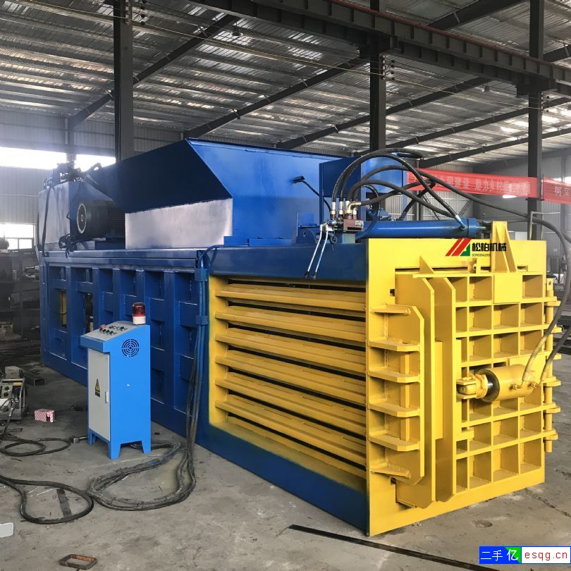 立式薄膜压块机 单杠废纸打包机 纱棉压缩挤包机-1